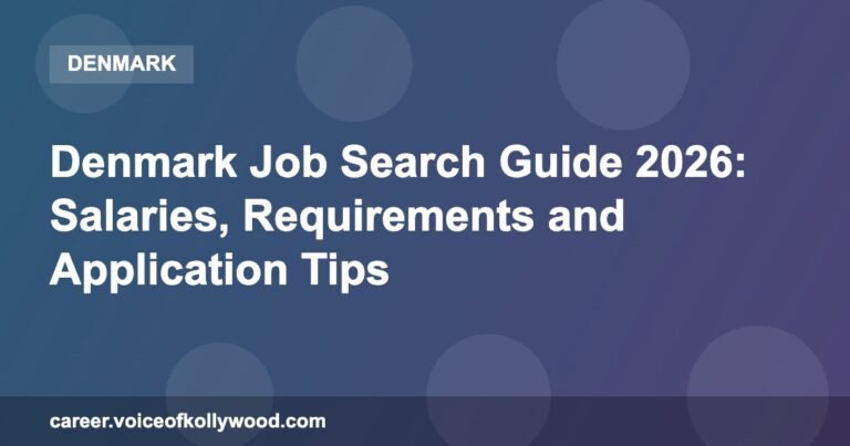 Denmark Job Search Guide 2026: Salaries, Requirements and Application Tips