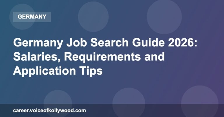 Germany Job Search Guide 2026: Salaries, Requirements and Application Tips