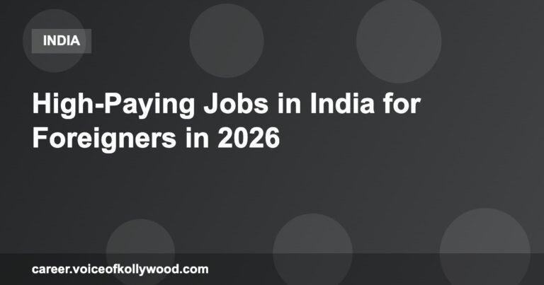 High-Paying Jobs in India for Foreigners in 2026