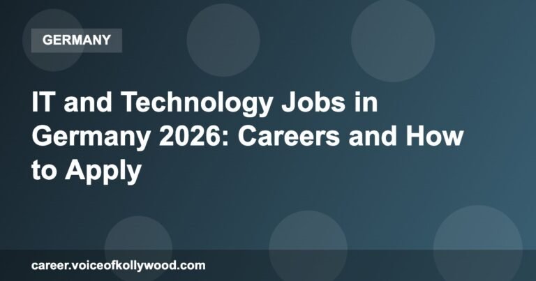 IT and Technology Jobs in Germany 2026: Careers and How to Apply