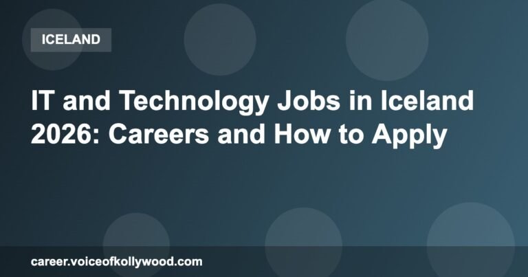 IT and Technology Jobs in Iceland 2026: Careers and How to Apply