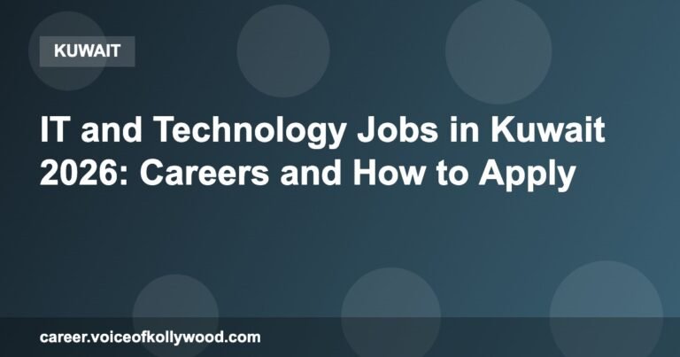 IT and Technology Jobs in Kuwait 2026: Careers and How to Apply