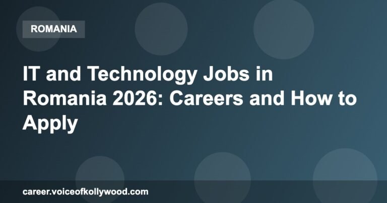 IT and Technology Jobs in Romania 2026: Careers and How to Apply