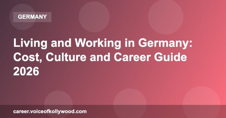 Living and Working in Germany: Cost, Culture and Career Guide 2026
