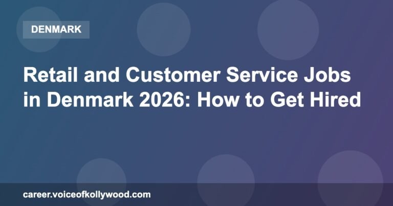 Retail and Customer Service Jobs in Denmark 2026: How to Get Hired