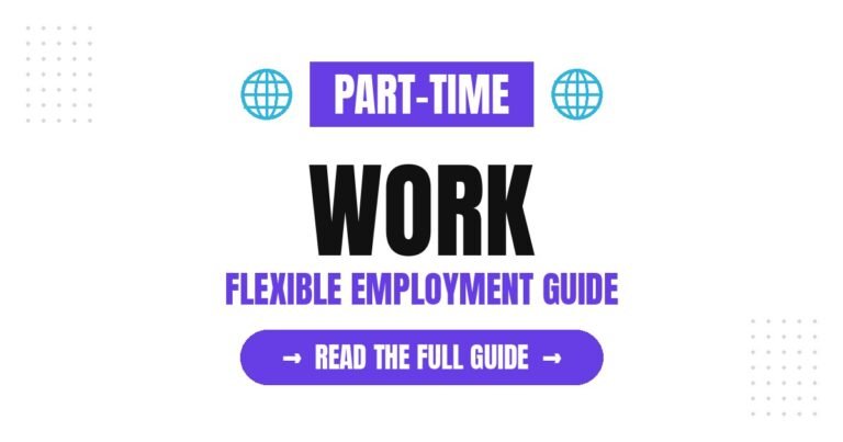 Part-Time Work: Explore Flexible Employment Opportunities